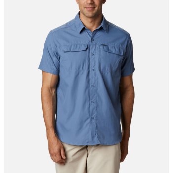 Columbia Muške Košulje - Silver Ridge 2.0 Short Sleeve Sive Plave | NHVO-01428
